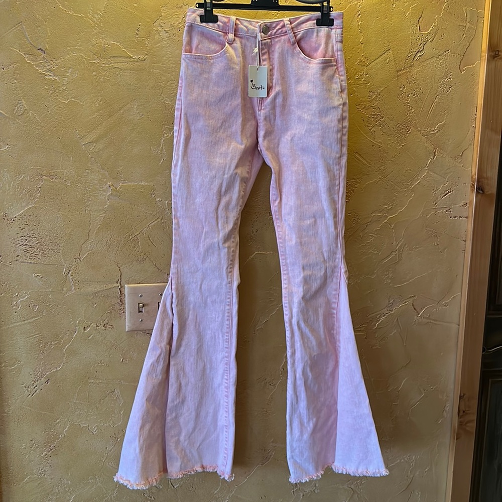 Rose flare jeans